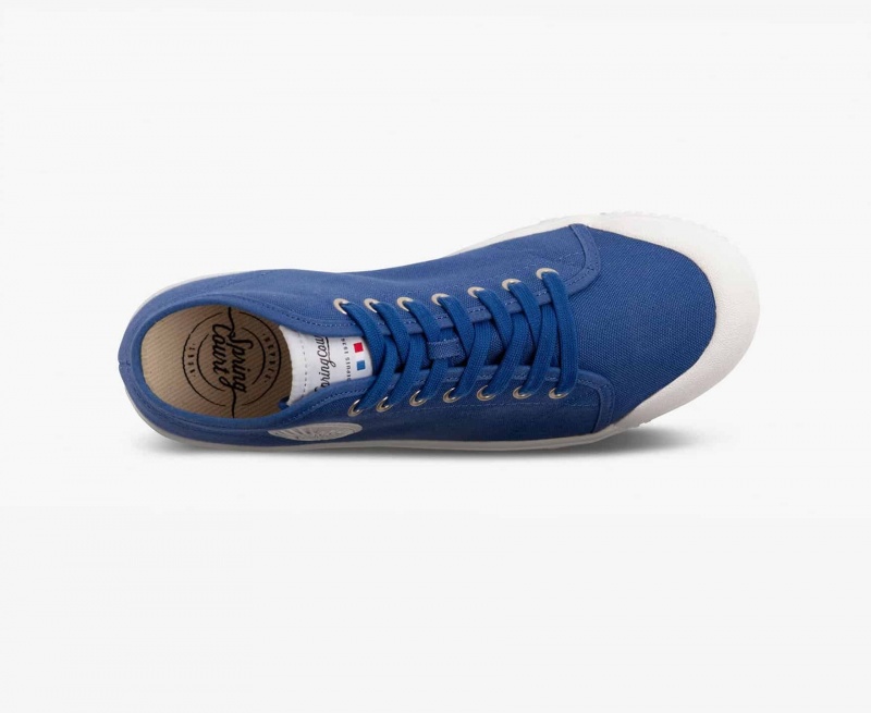 Basket Spring Court B2 Tela Bleu Femme | YIK-19105281